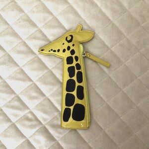 Kate Spade Giraffe Zipper Pouch